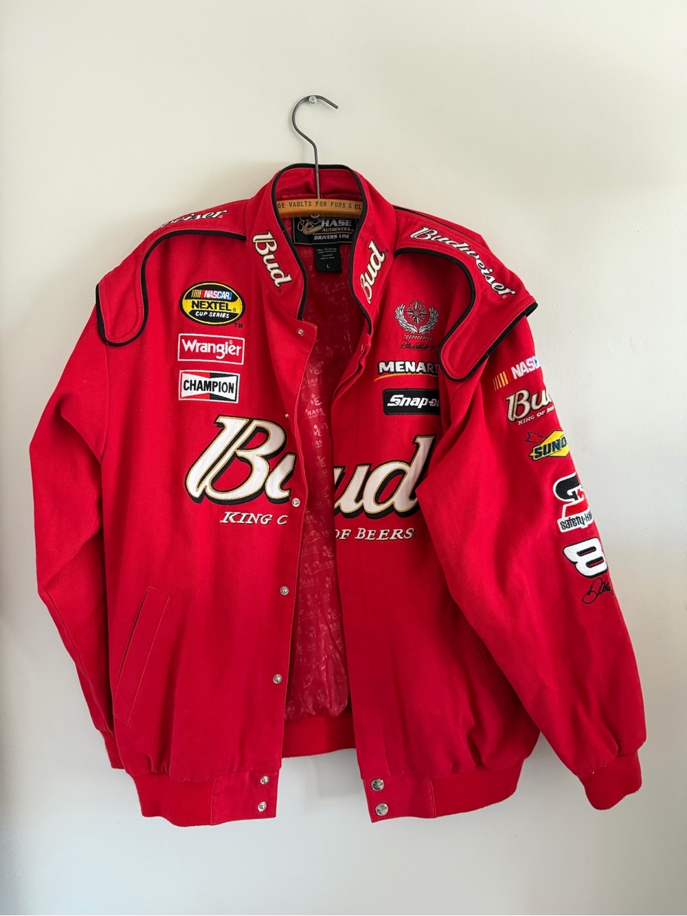 Budweiser Racing Jacket - Chase Authentics